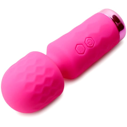 10X Mini Silicone Wand - Pink