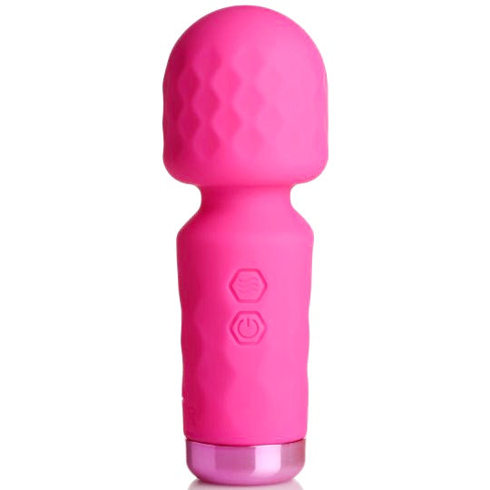 10X Mini Silicone Wand - Pink