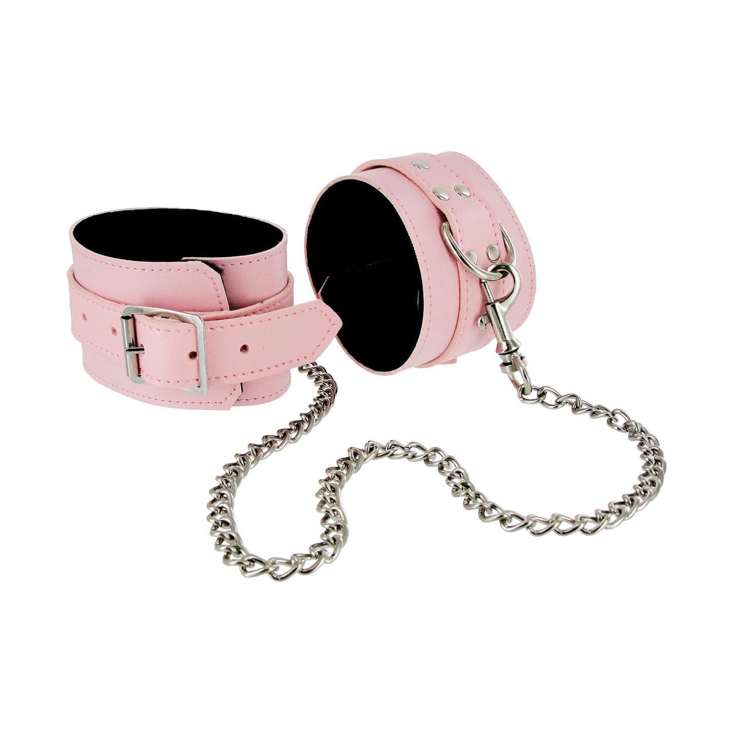 Strict Leather Pink Bondage Set