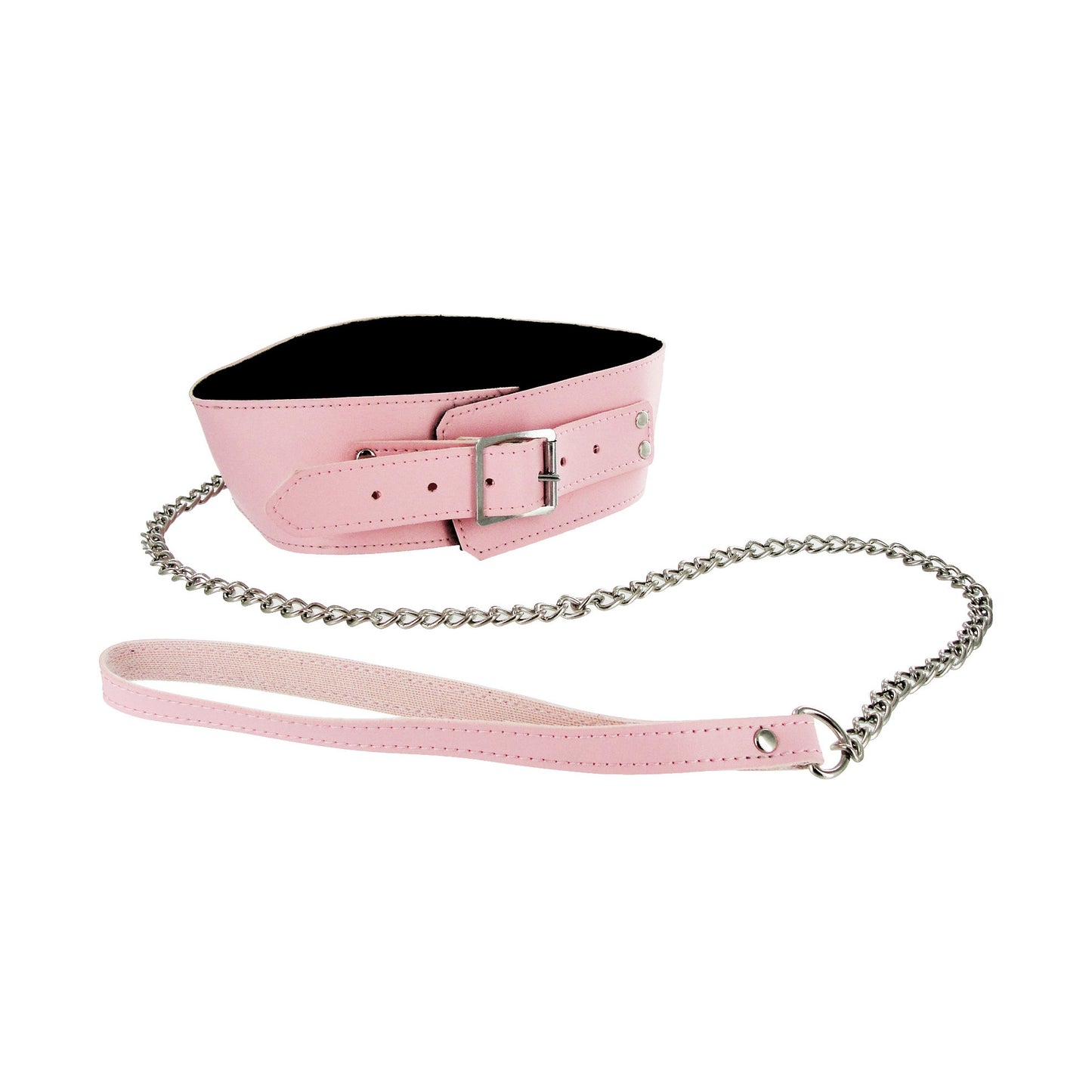 Strict Leather Pink Bondage Set