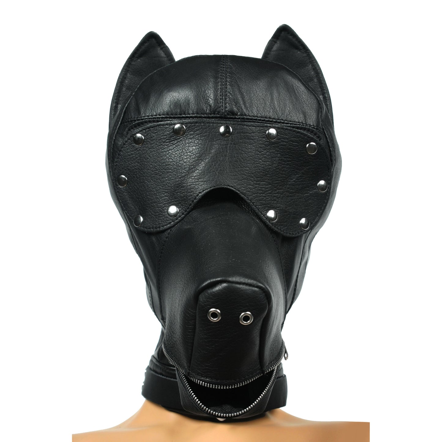 Ultimate Leather Dog Hood