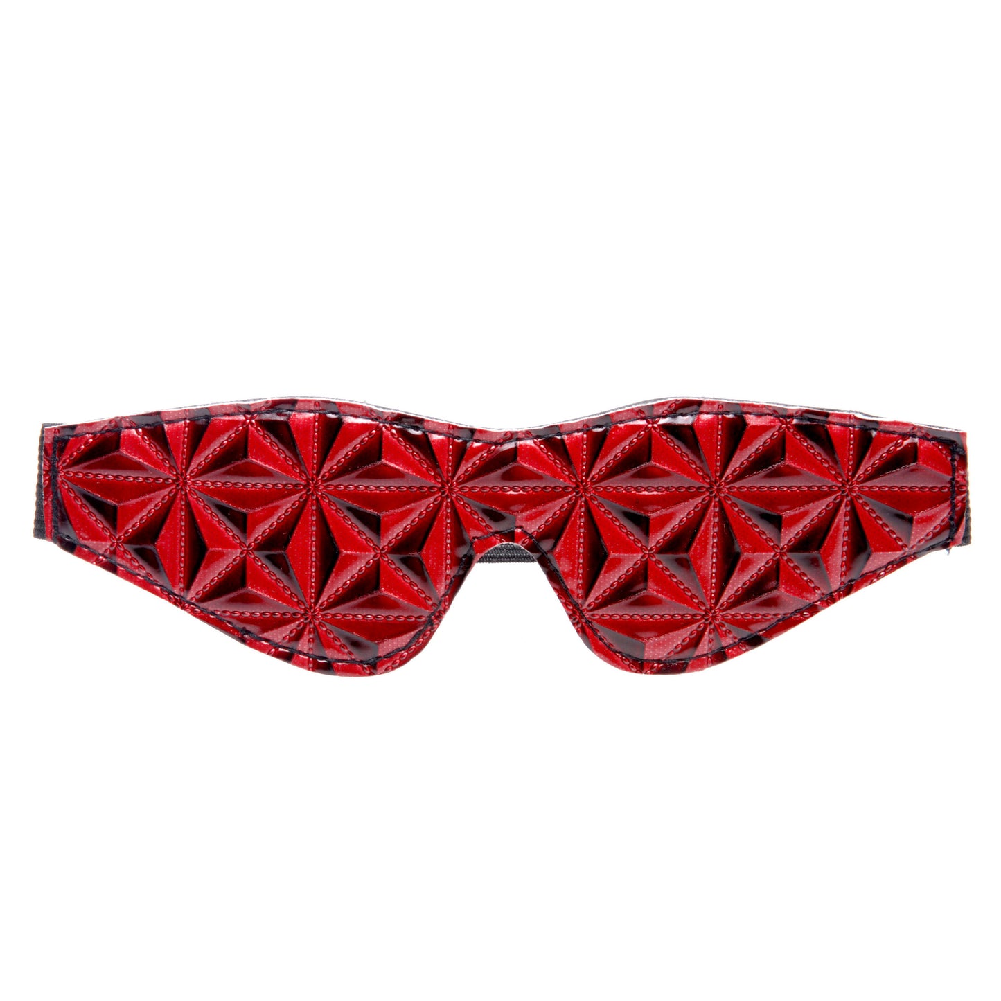 Crimson Tied Full Blackout Embossed Blindfold