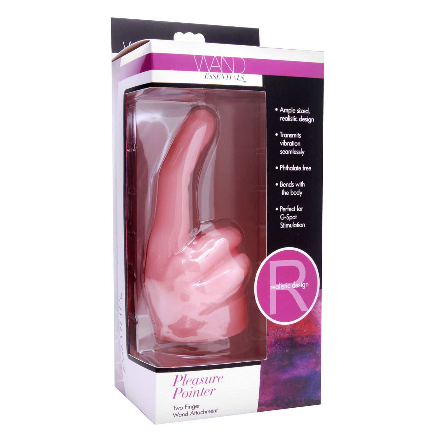 Pleasure Pointer Two Finger Wand Attachment