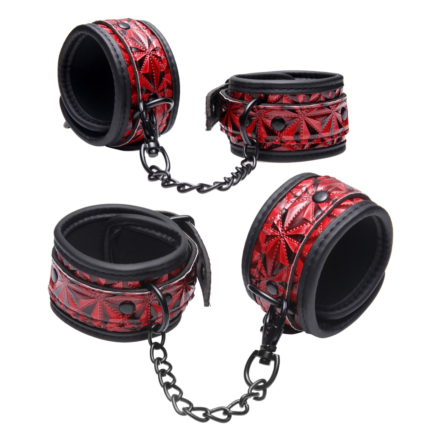 Crimson Tied Wrist And Ankle Bondage Kit