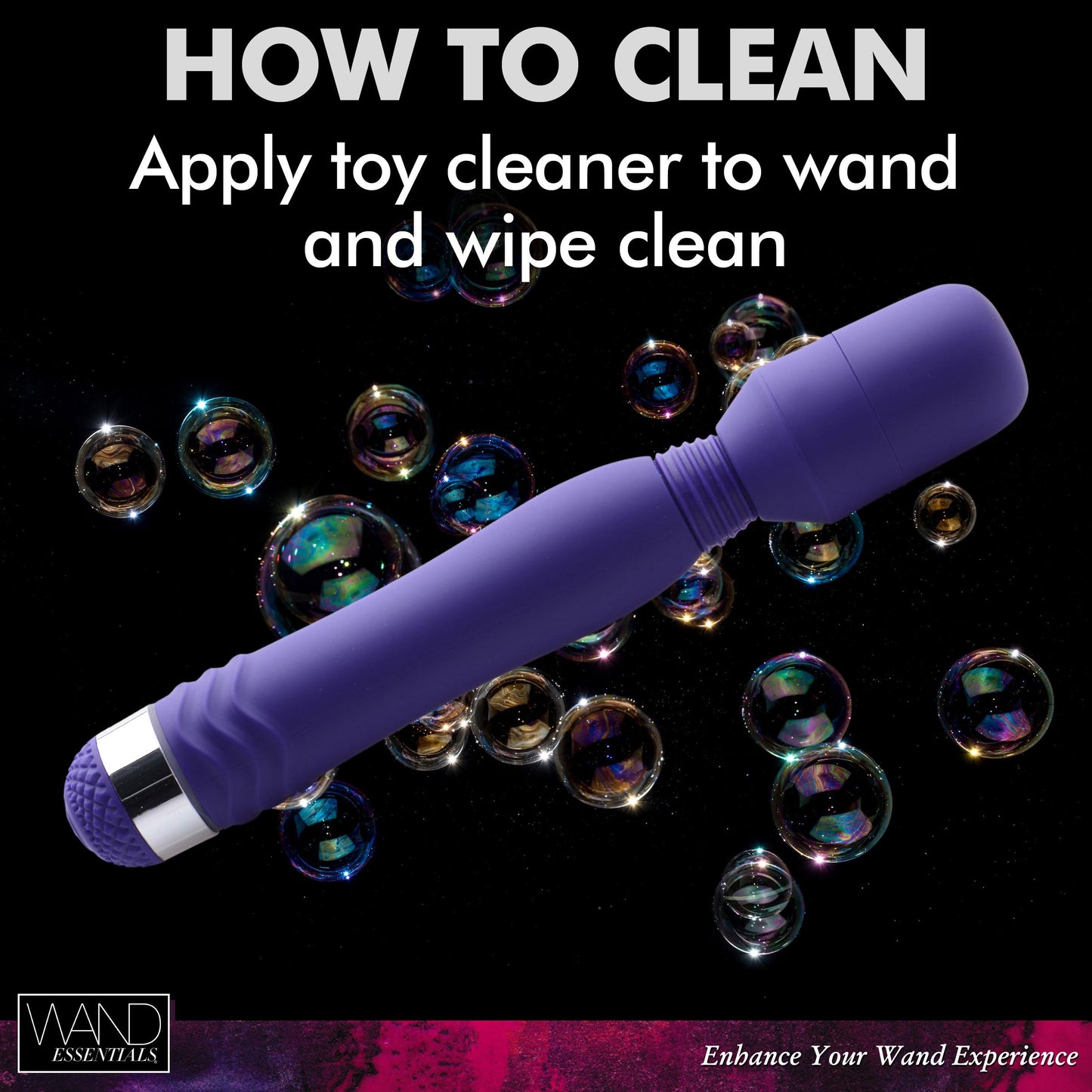 Purple Pleasure Wand Massager