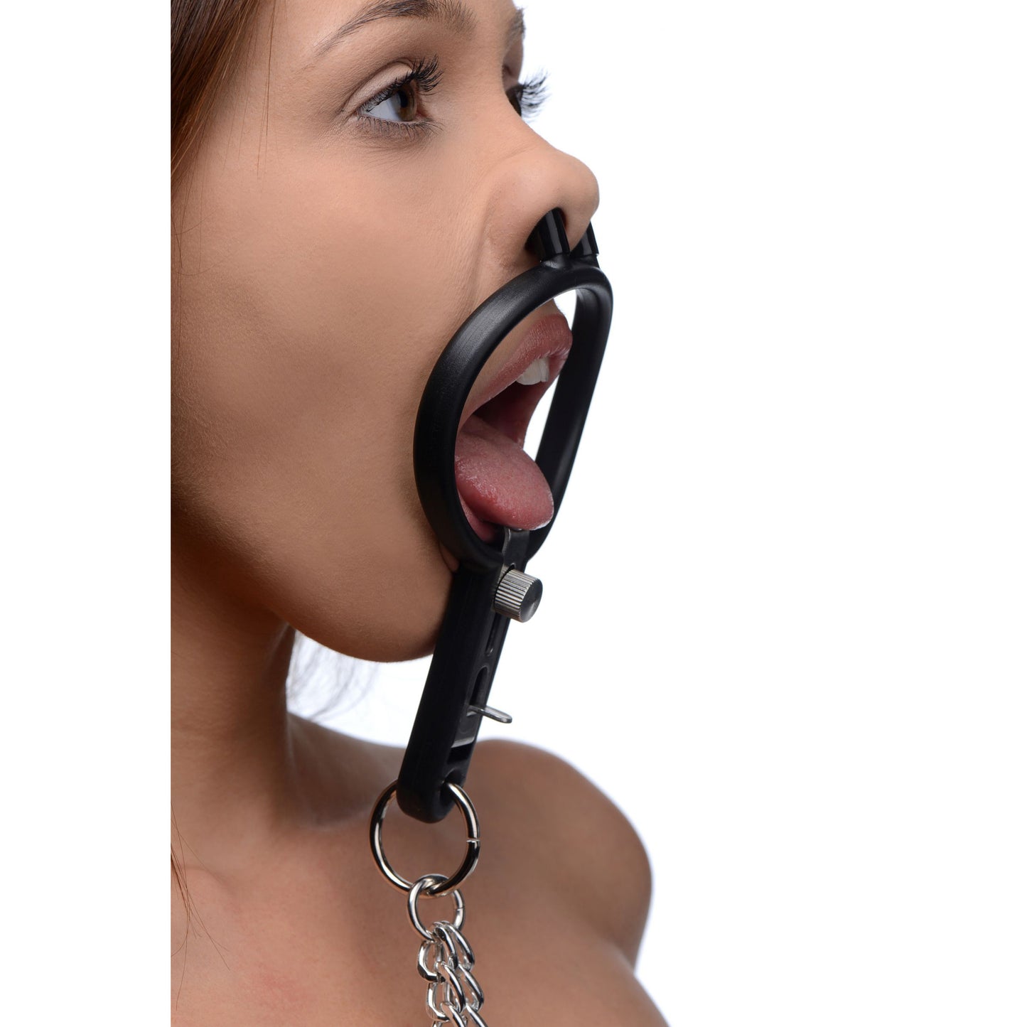 Degraded Mouth Spreader With Nipple Clamps