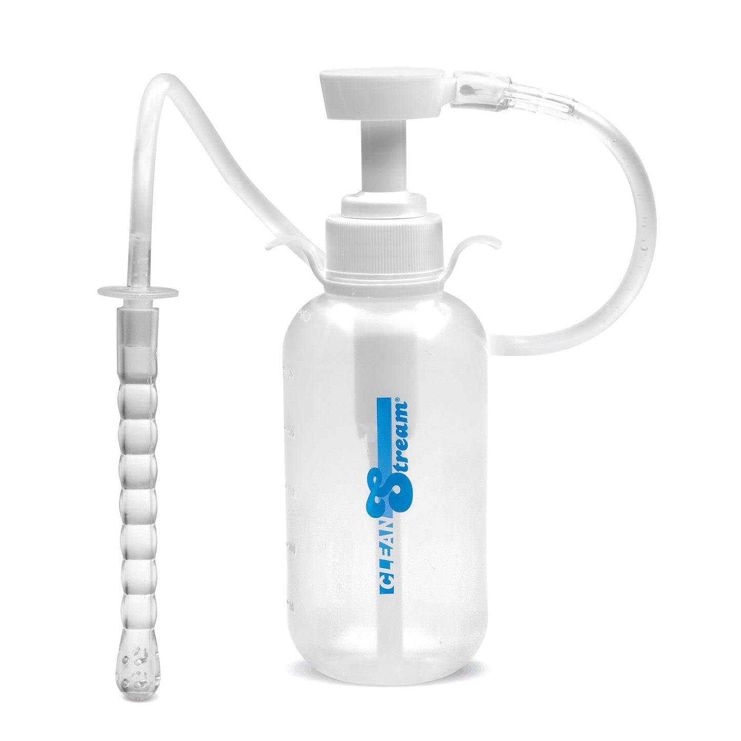 Pump Action Enema Bottle With Nozzle