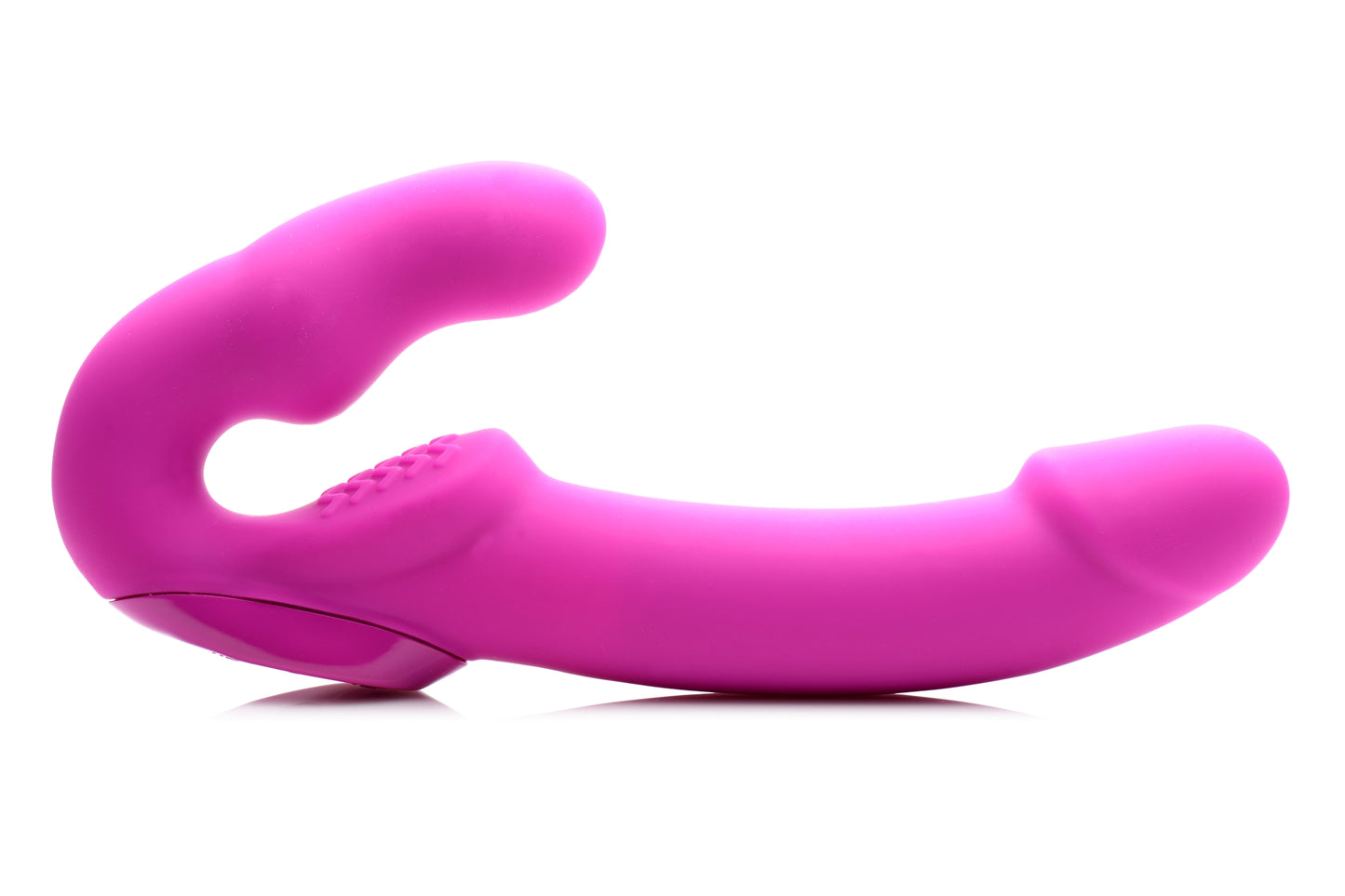 Evoke Rechargeable Vibrating Silicone Strapless Strap On