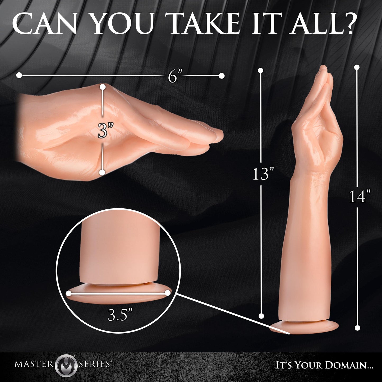 The Fister Hand And Forearm Dildo