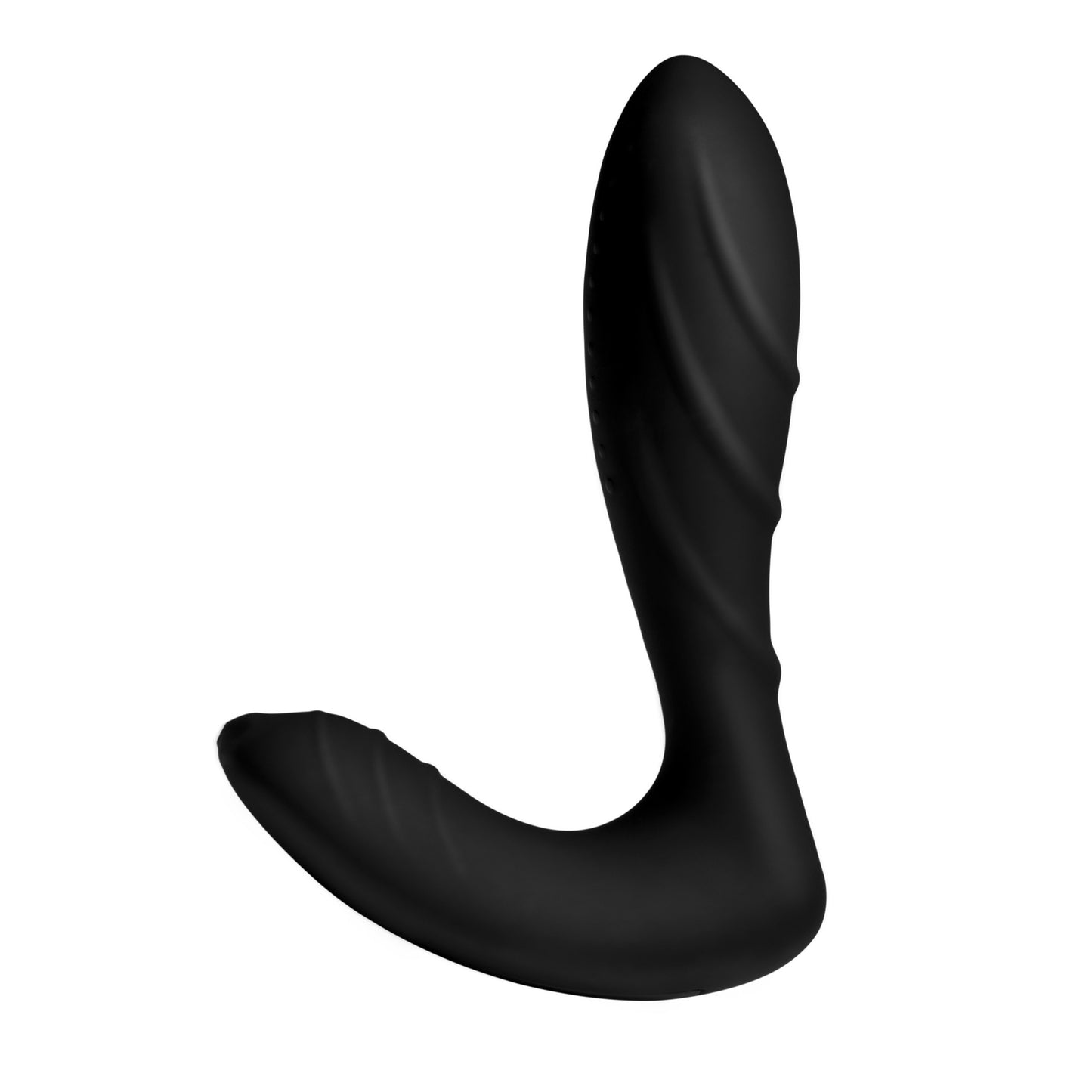 Textured Silicone Prostate Vibrator With Remote Control