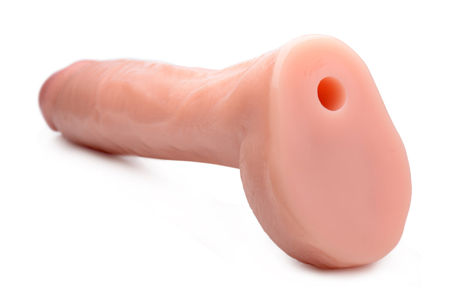 10 Inch Cock Lock Dildo With Balls