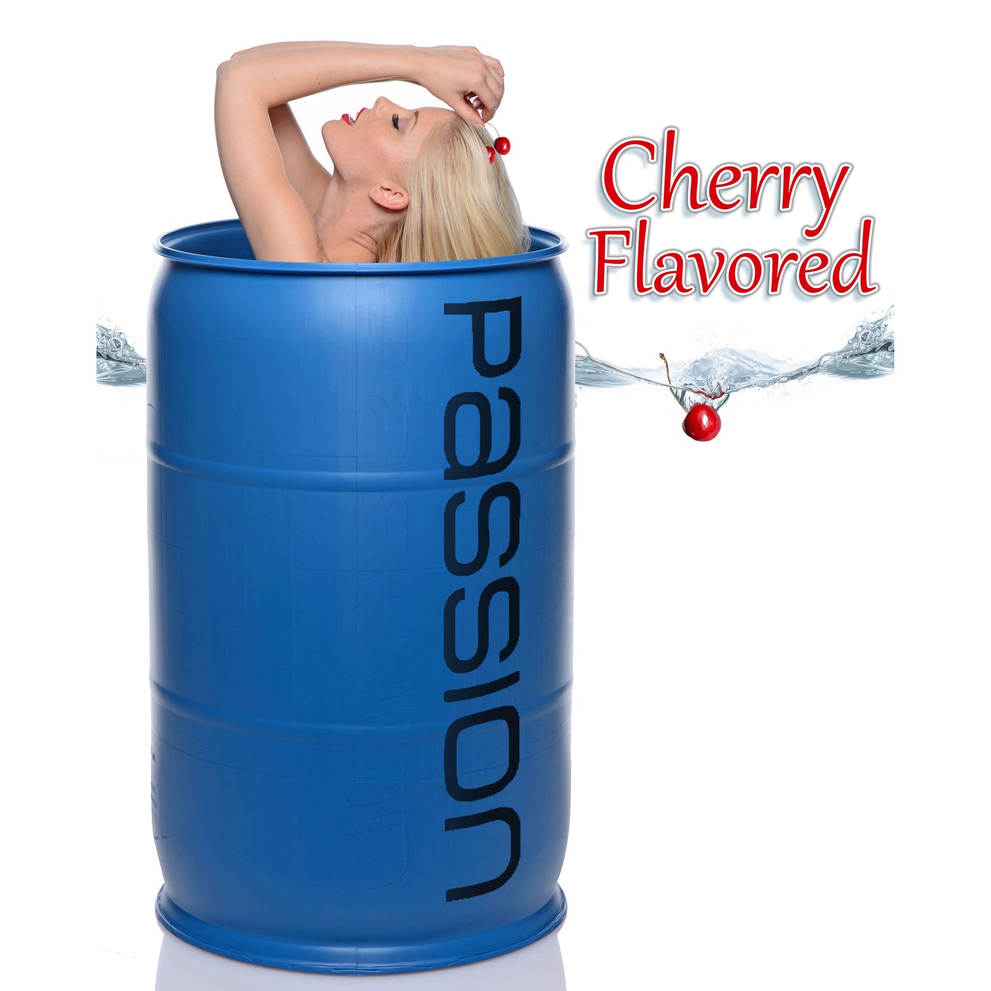 Passion Cherry Flavored Lubricant - 55 Gallon Drum