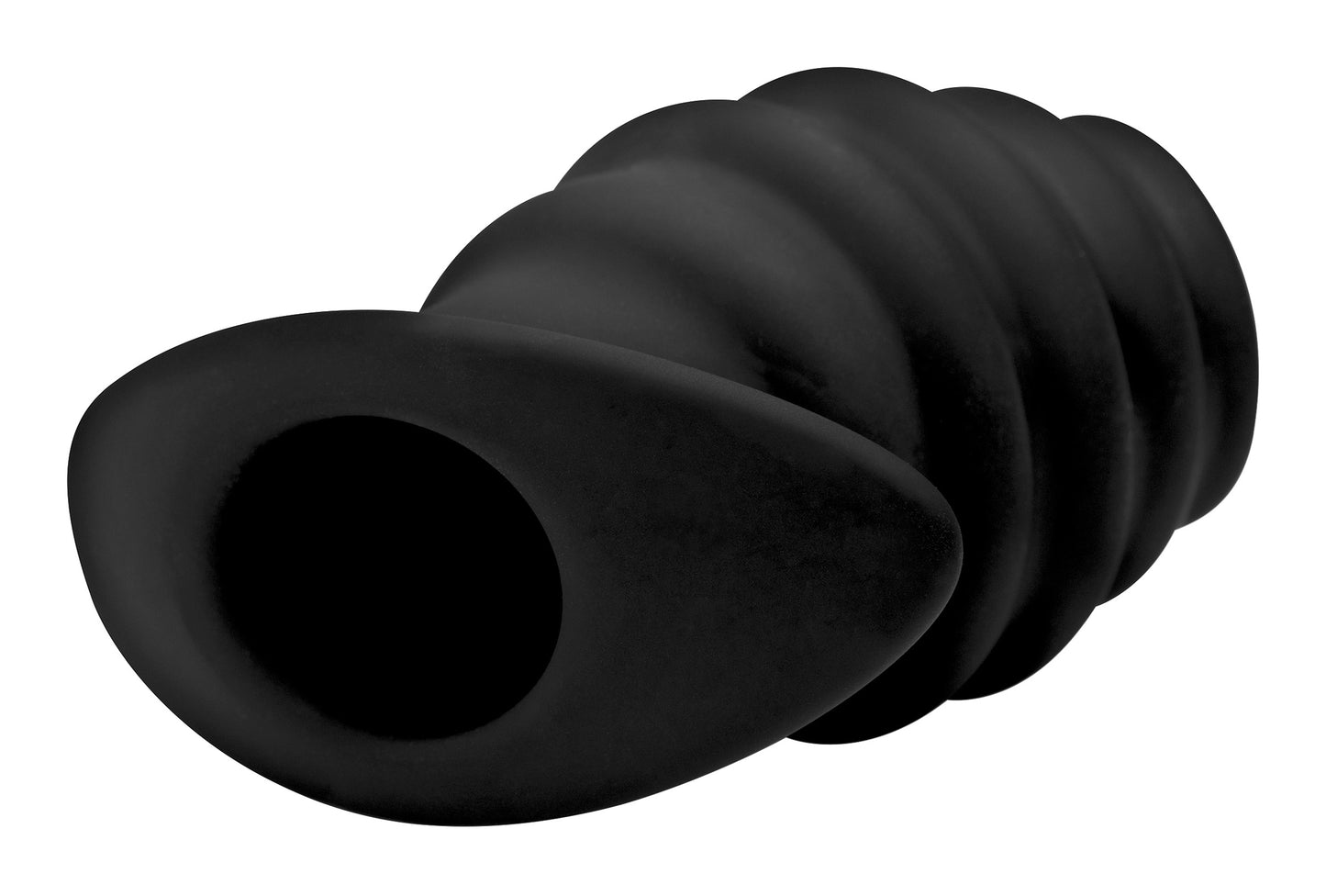 Hive Ass Tunnel Silicone Ribbed Hollow Anal Plug