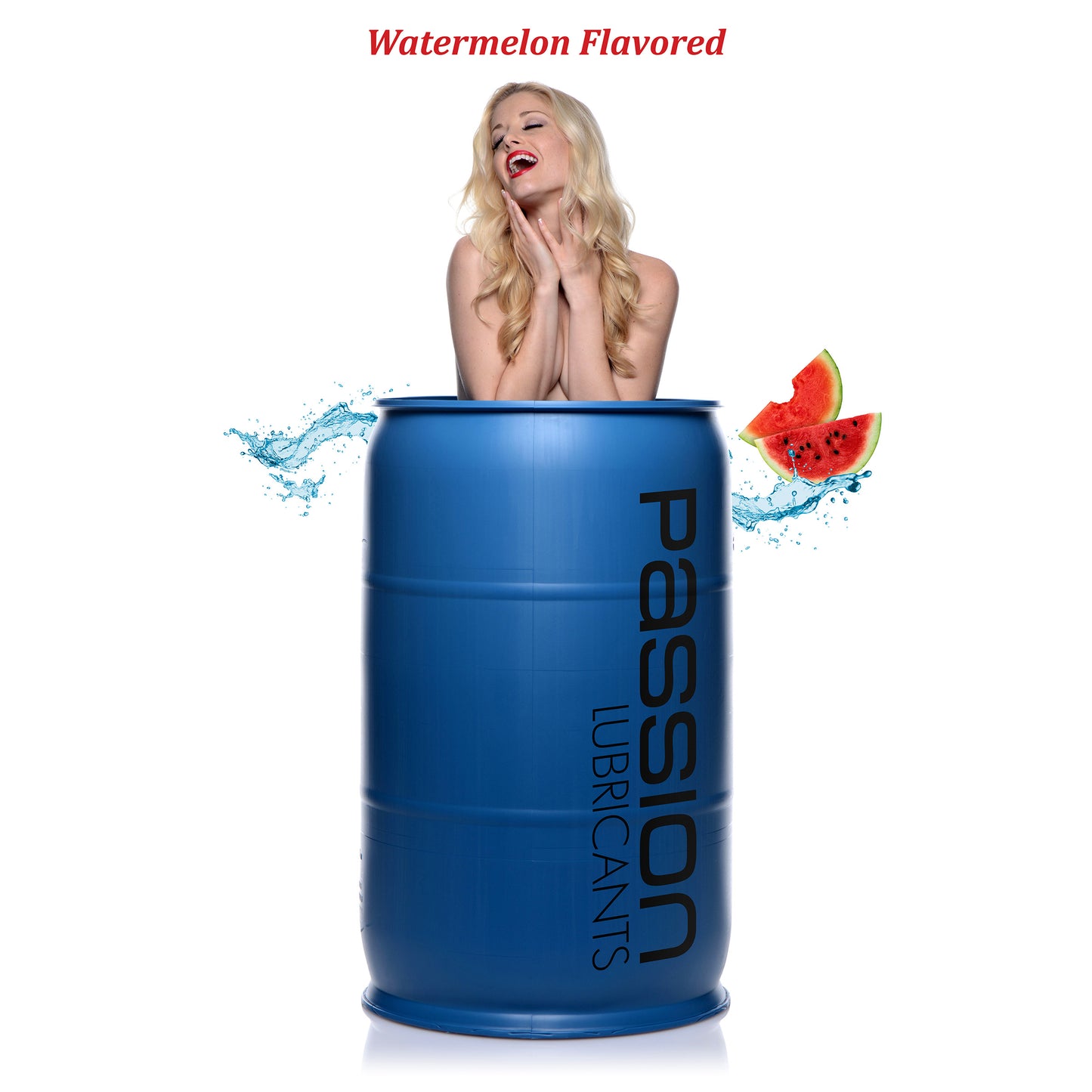 Passion Watermelon Flavored Lubricant - 55 Gallon Drum