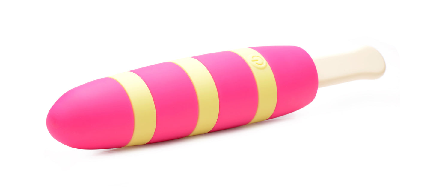 Fizzin 10x Popsicle Silicone Rechargeable Vibrator