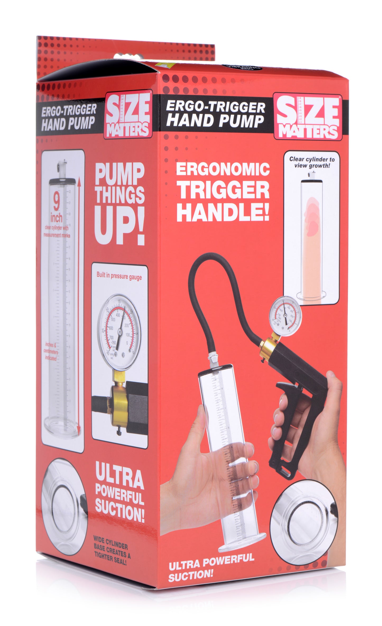 Ergo-trigger Penis Pump