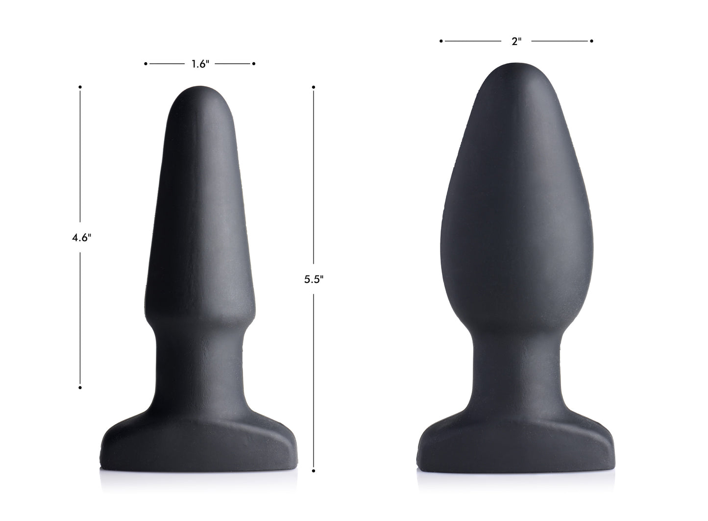 Worlds First Remote Control Inflatable 10x Vibrating Silicone Anal Plug