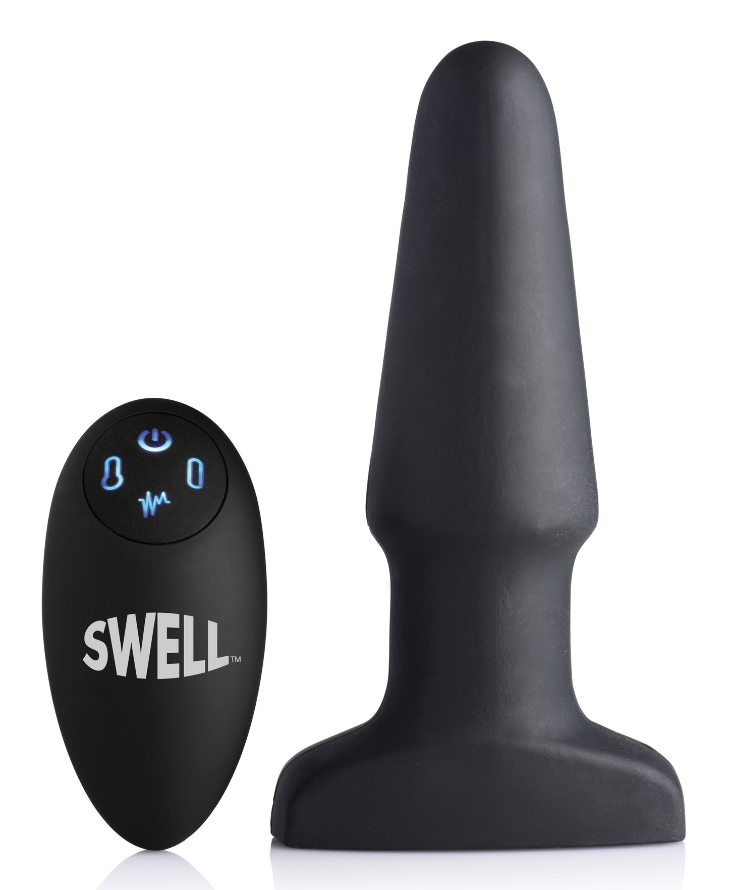 Worlds First Remote Control Inflatable 10x Vibrating Silicone Anal Plug