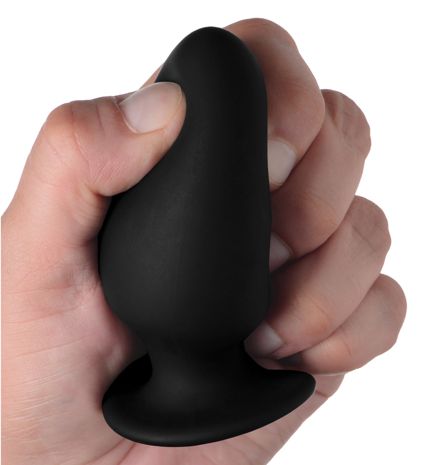 Squeezable Silicone Anal Plug