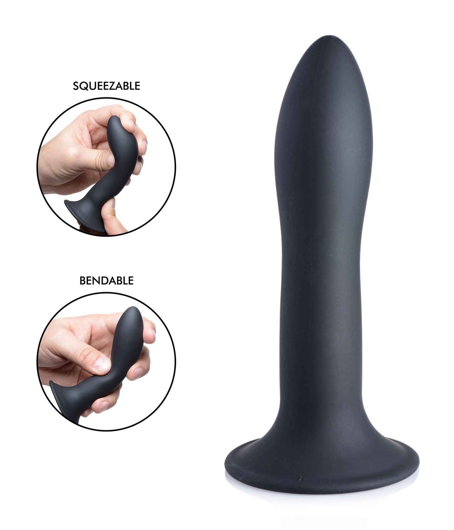 Squeezable Slender Dildo