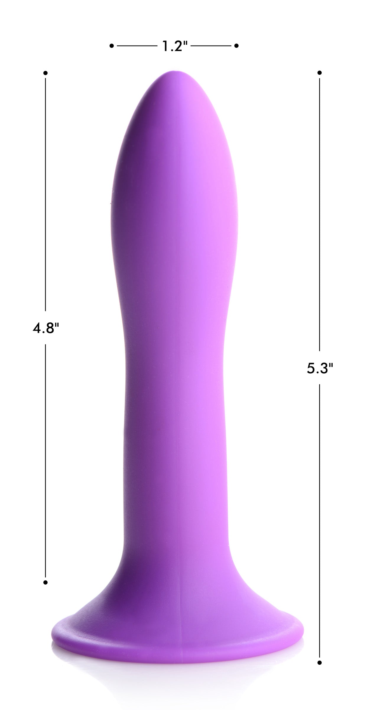 Squeezable Slender Dildo