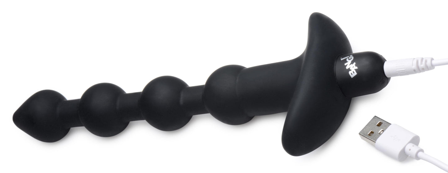 Remote Control Vibrating Silicone Anal Beads