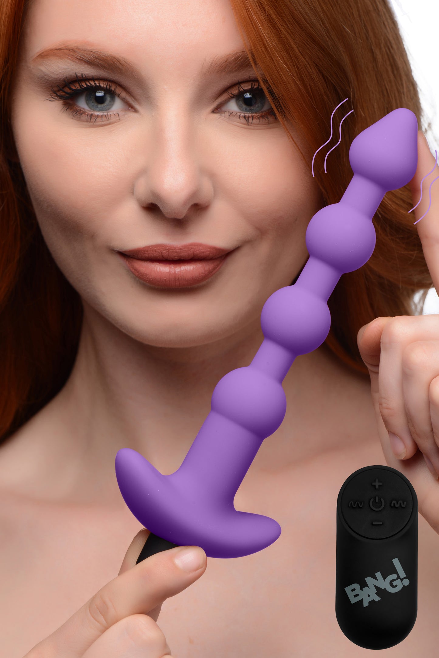 Remote Control Vibrating Silicone Anal Beads