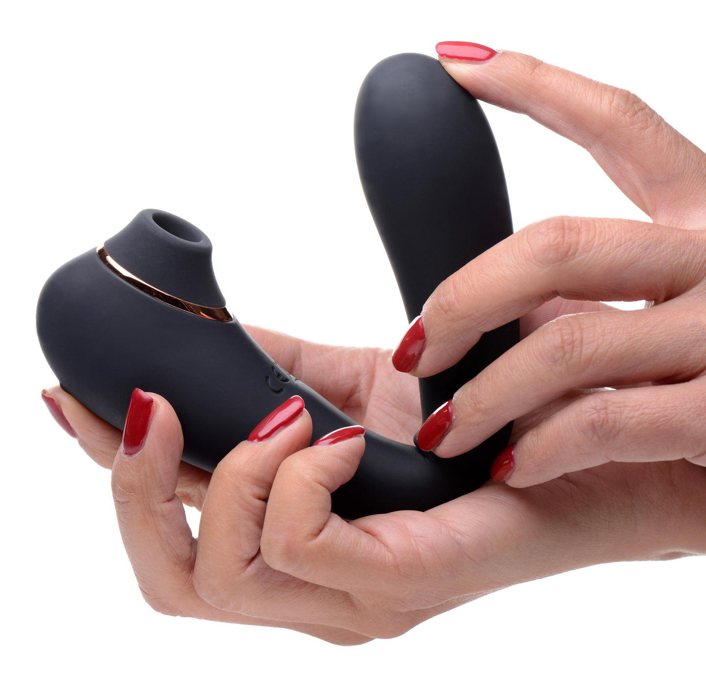 Shegasm Pose 7x Bendable Suction Silicone Vibrator