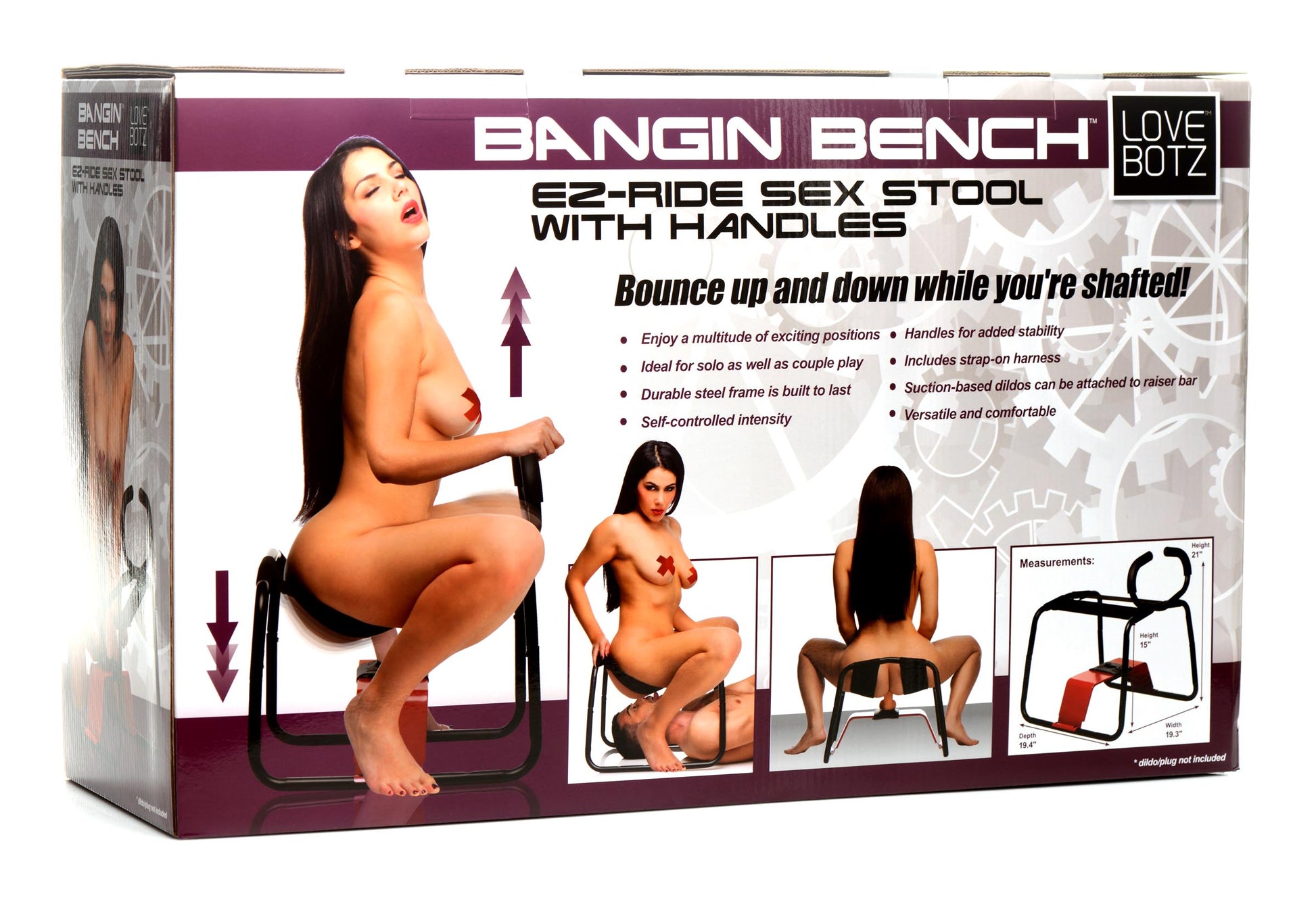 Bangin Bench Ez-ride Sex Stool With Handles – CH FANTASIES