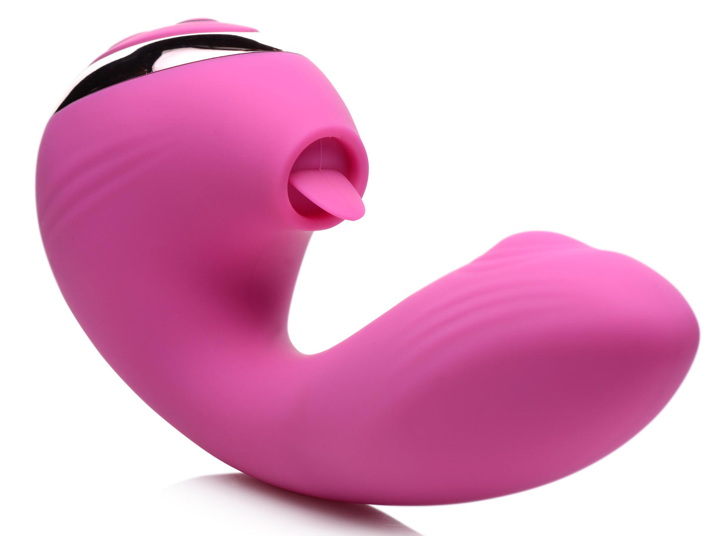 10x Licking G-throb Rechargeable Silicone Vibrator