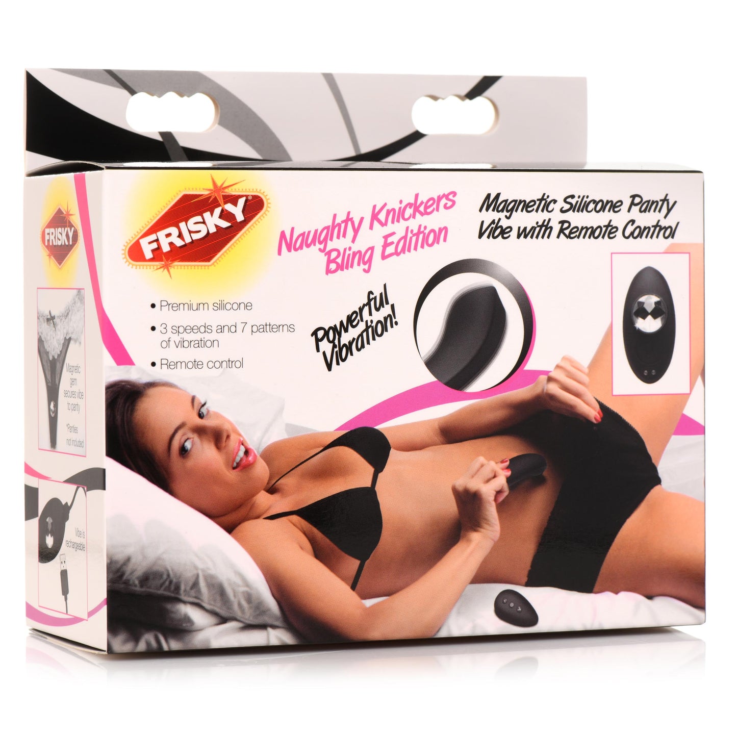 Naughty Knickers Bling Edition Silicone Remote Panty Vibe