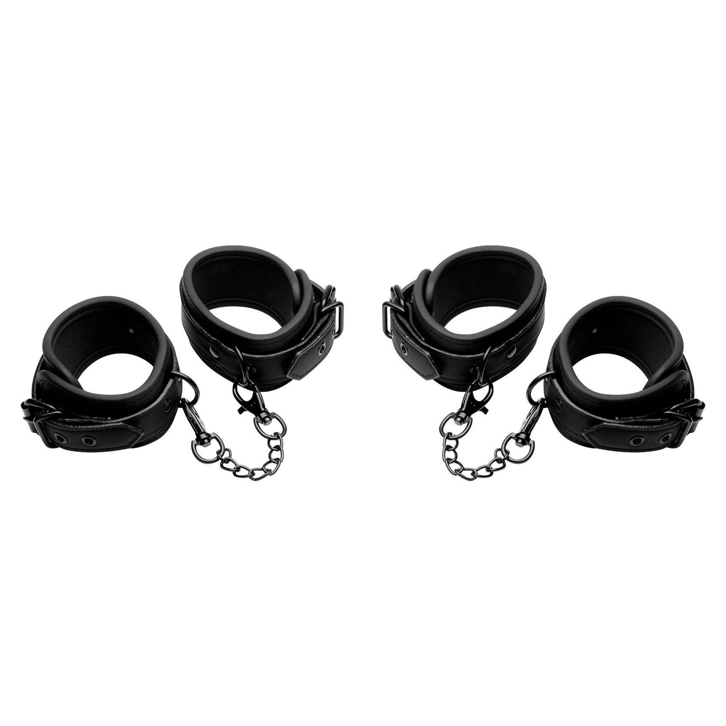 Kinky Comfort Wrist And Ankle Cuff Set