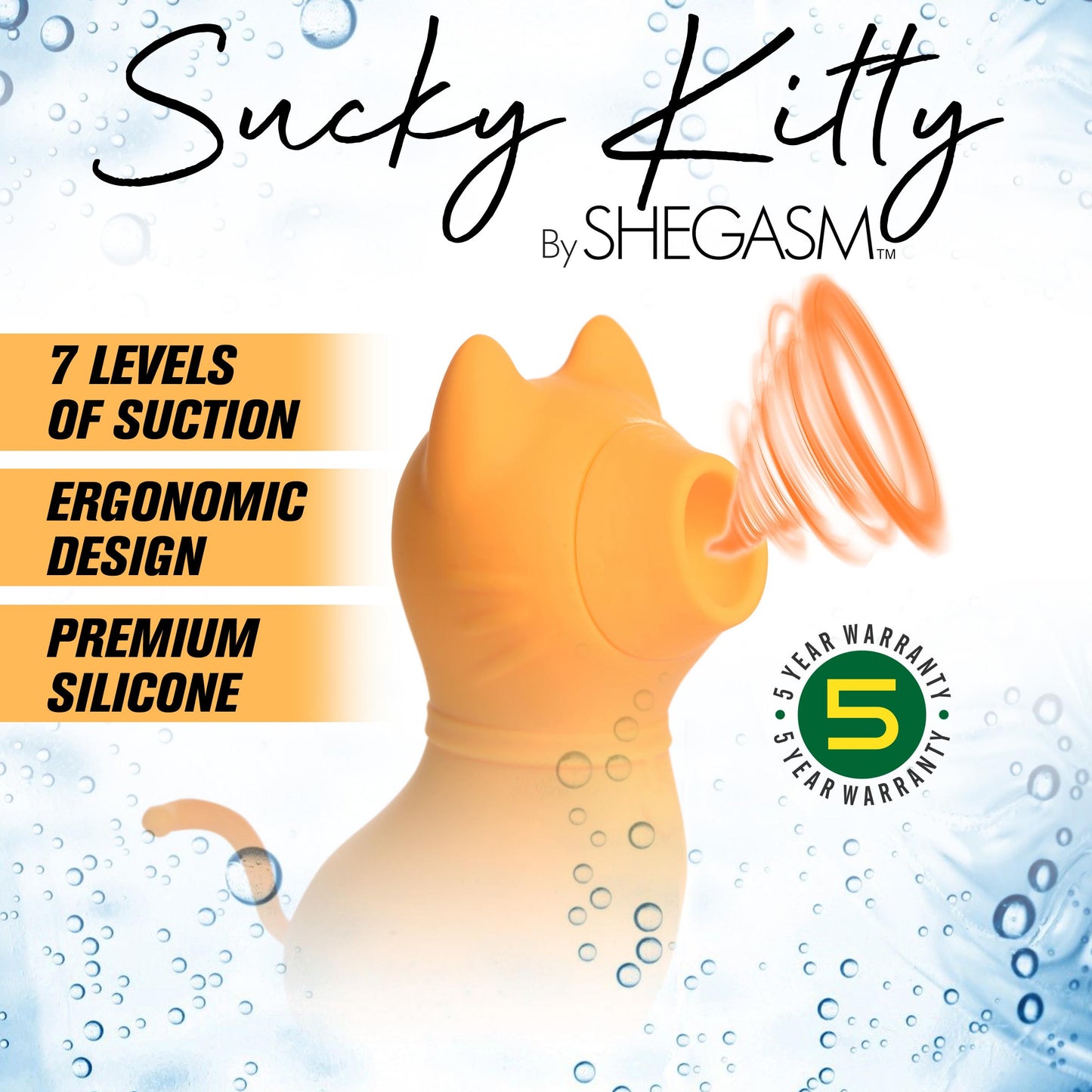 Sucky Kitty Silicone Clitoral Stimulator