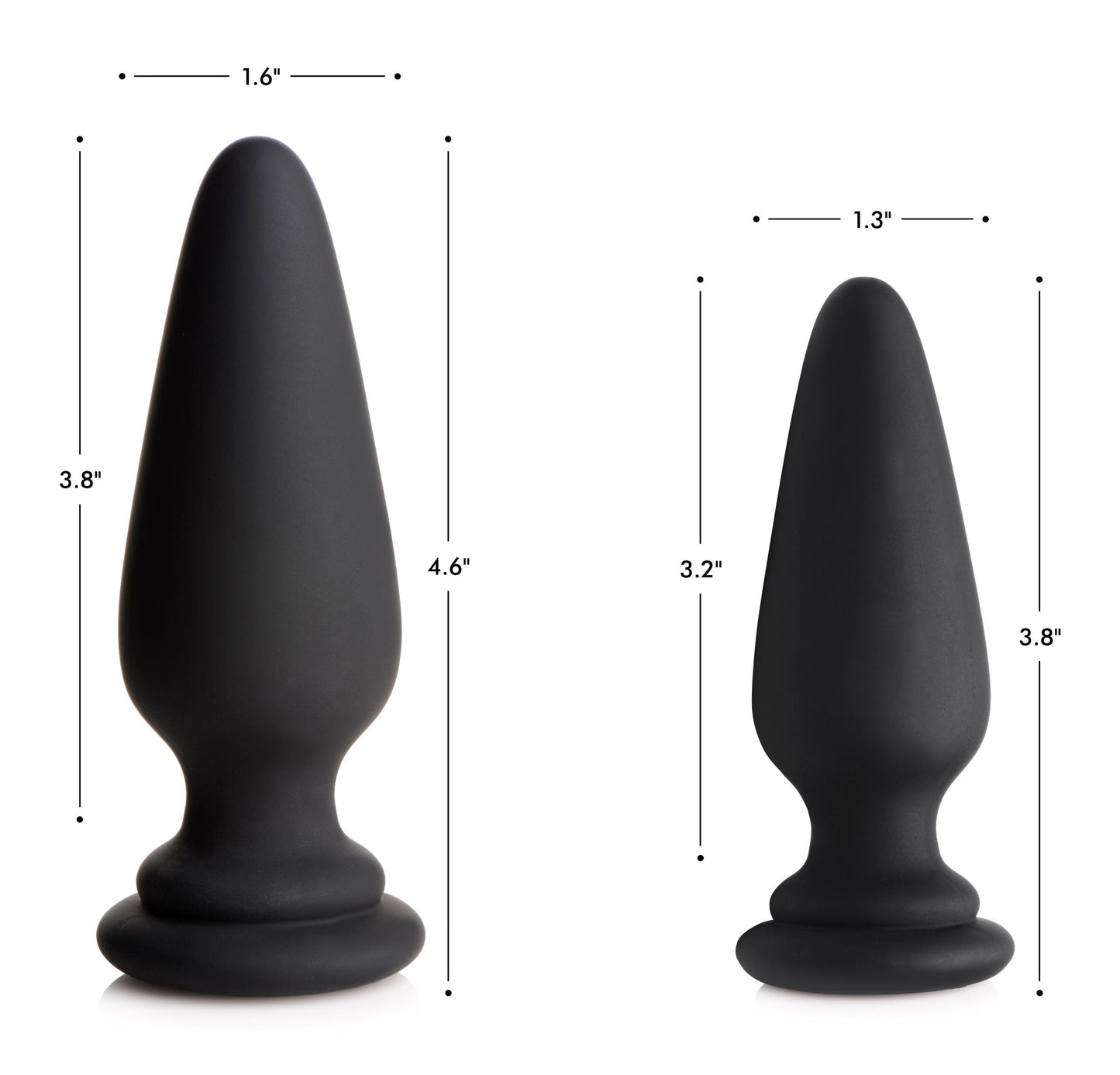 Small Anal Plug With Interchangeable Bunny Tail