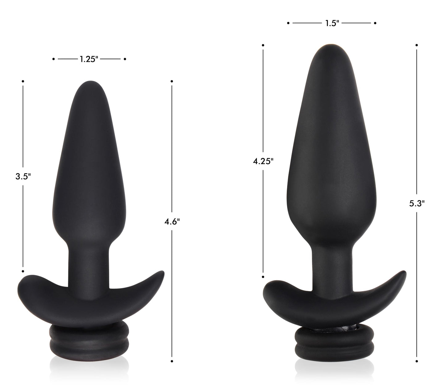 Small Vibrating Anal Plug With Interchangeable Bunny Tail