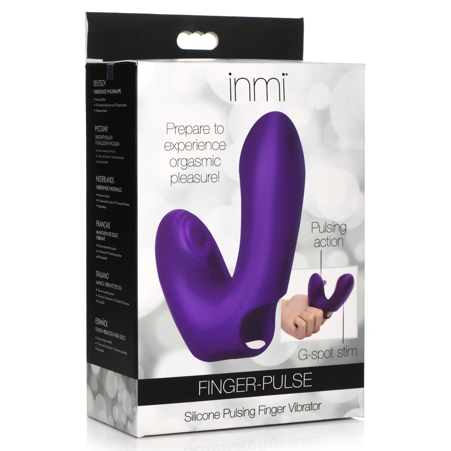 Finger-pulse Silicone Pulsing Finger Vibrator