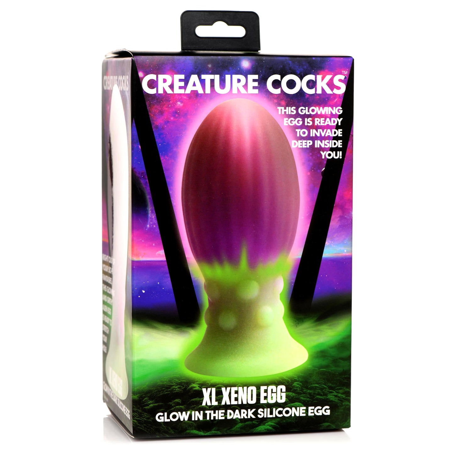 Xeno Egg Glow In The Dark Silicone Egg