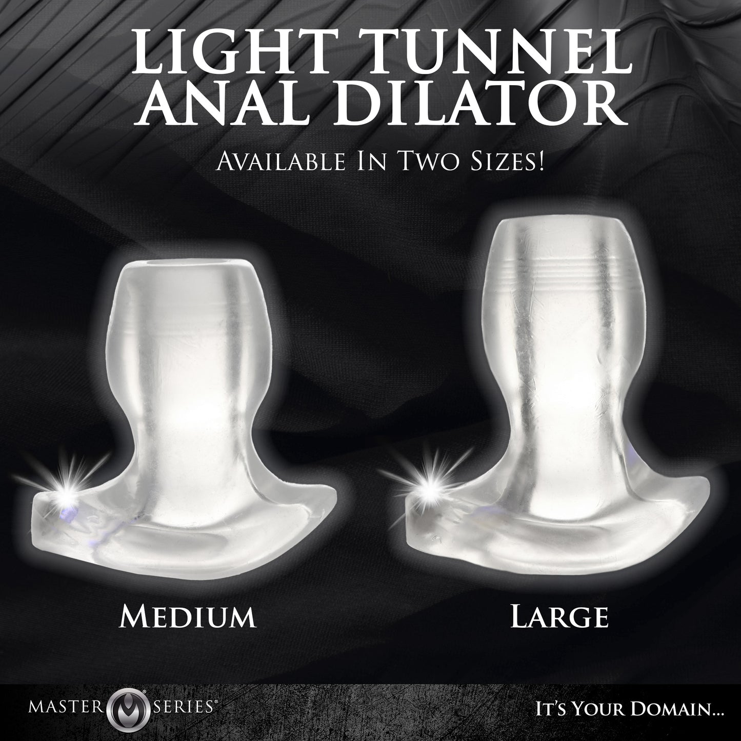 Light-tunnel Light-up Anal Dilator - Large