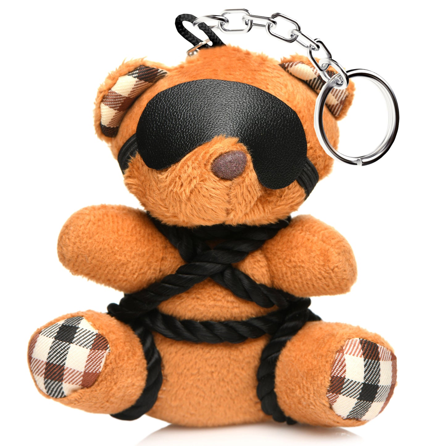 Shibeari Teddy Bear Keychain