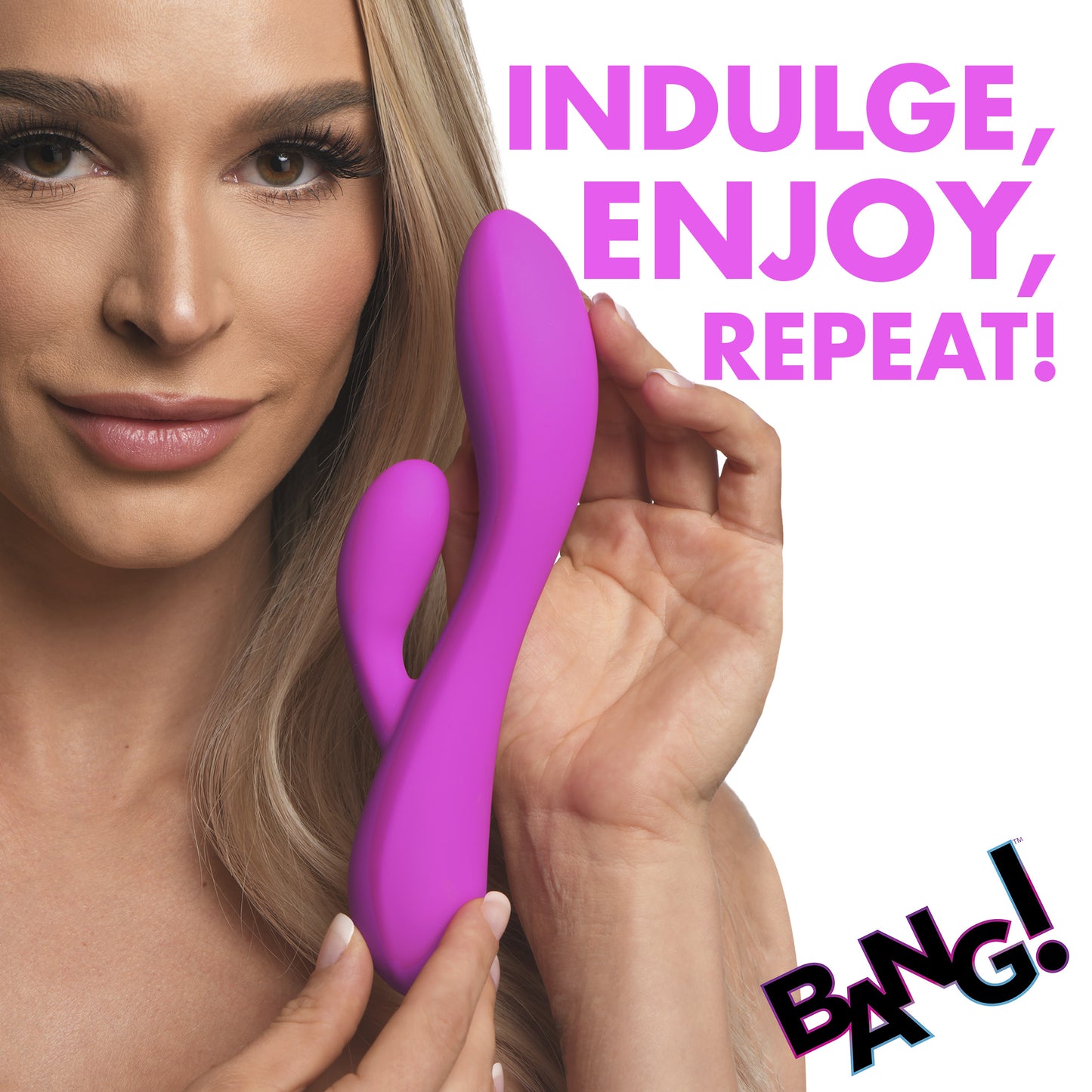 10x Flexible Silicone Rabbit Vibrator -