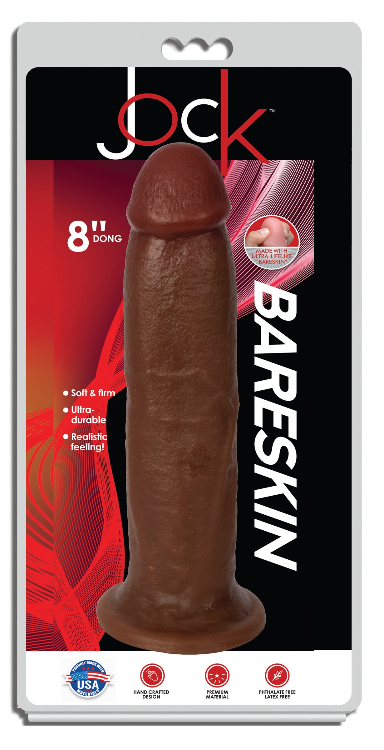 Jock Dark Bareskin Dildo