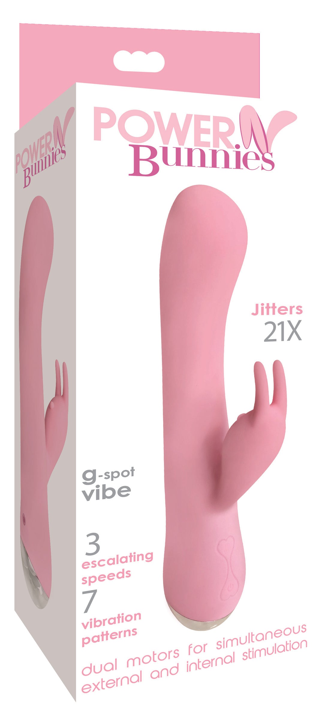 Jitters 21x Silicone Rabbit Vibrator