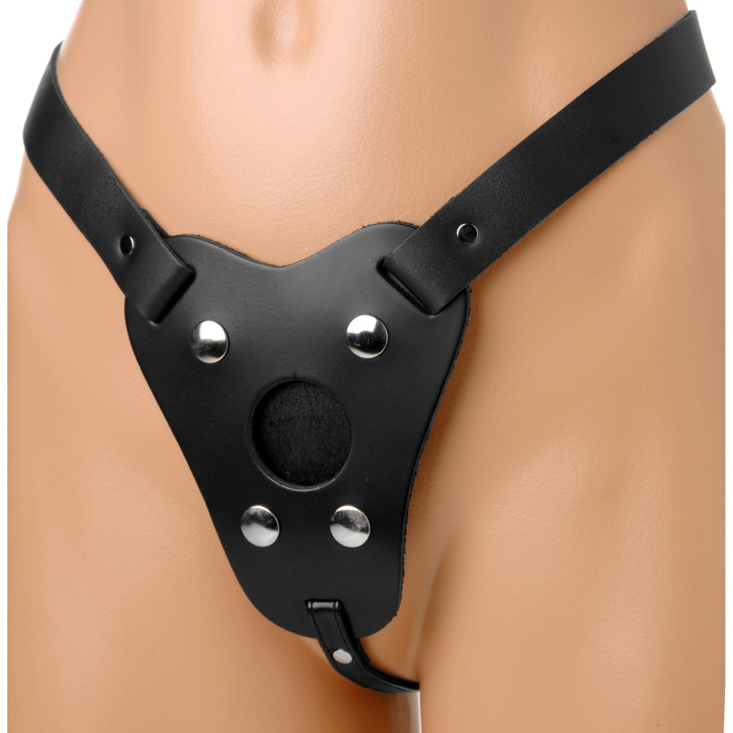 Professional Leather Strap-on Dildo Harness