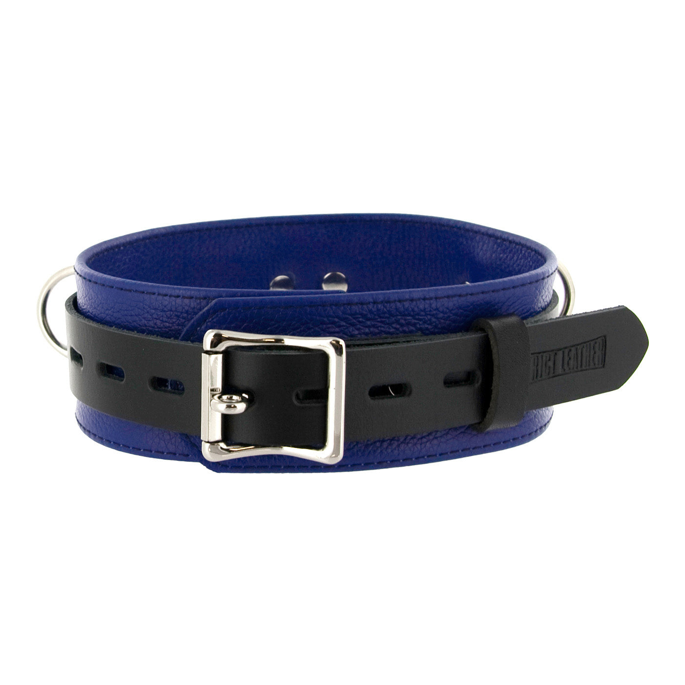 Strict Leather Deluxe Locking Collar - And Black