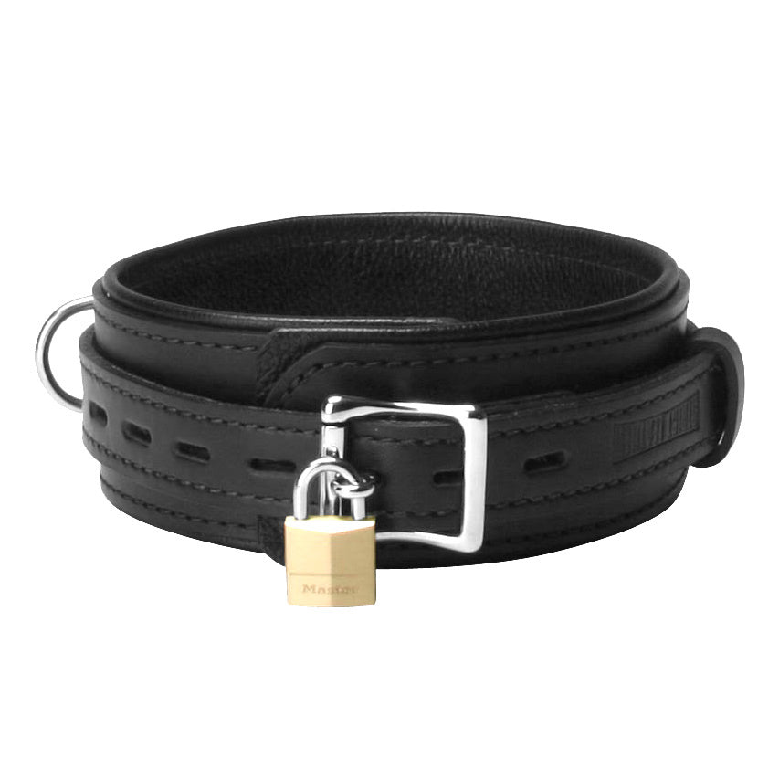 Strict Leather Premium Locking Collar