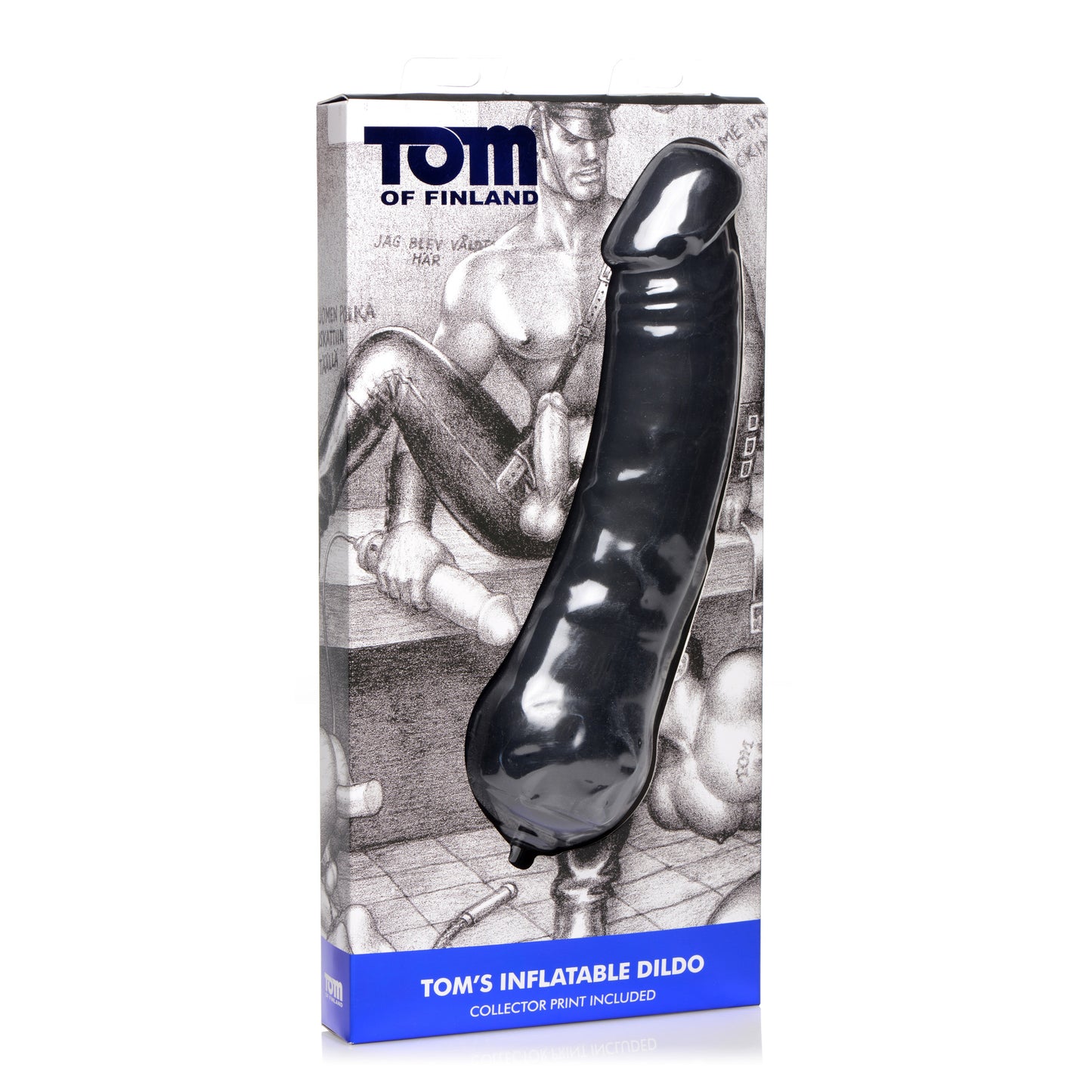 Tom Of Finland Toms Inflatable Silicone Dildo