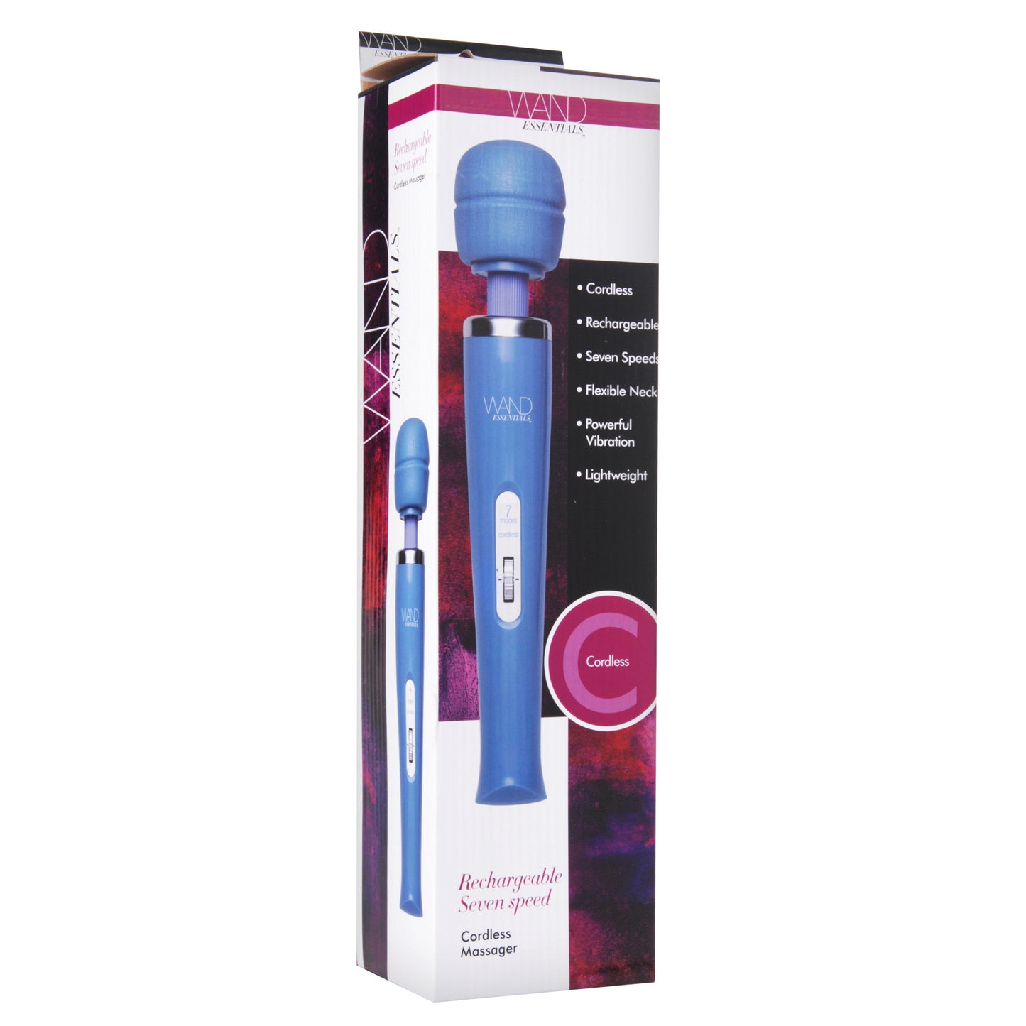 Wand Essentials Rechargeable 7-speed Wand Massager