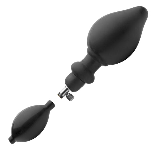 Expander Inflatable Anal Plug With Removable Pump