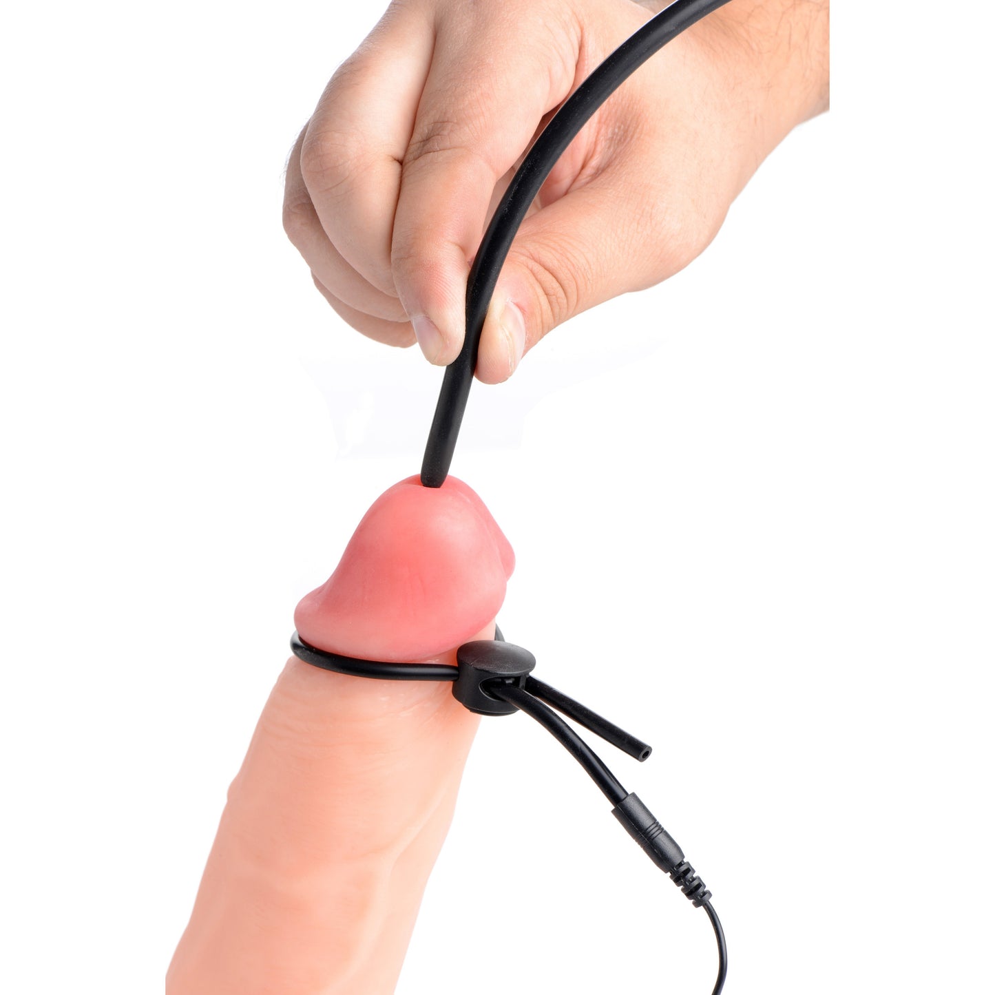 Jolted Cock And Ball Strap With Penis Stim