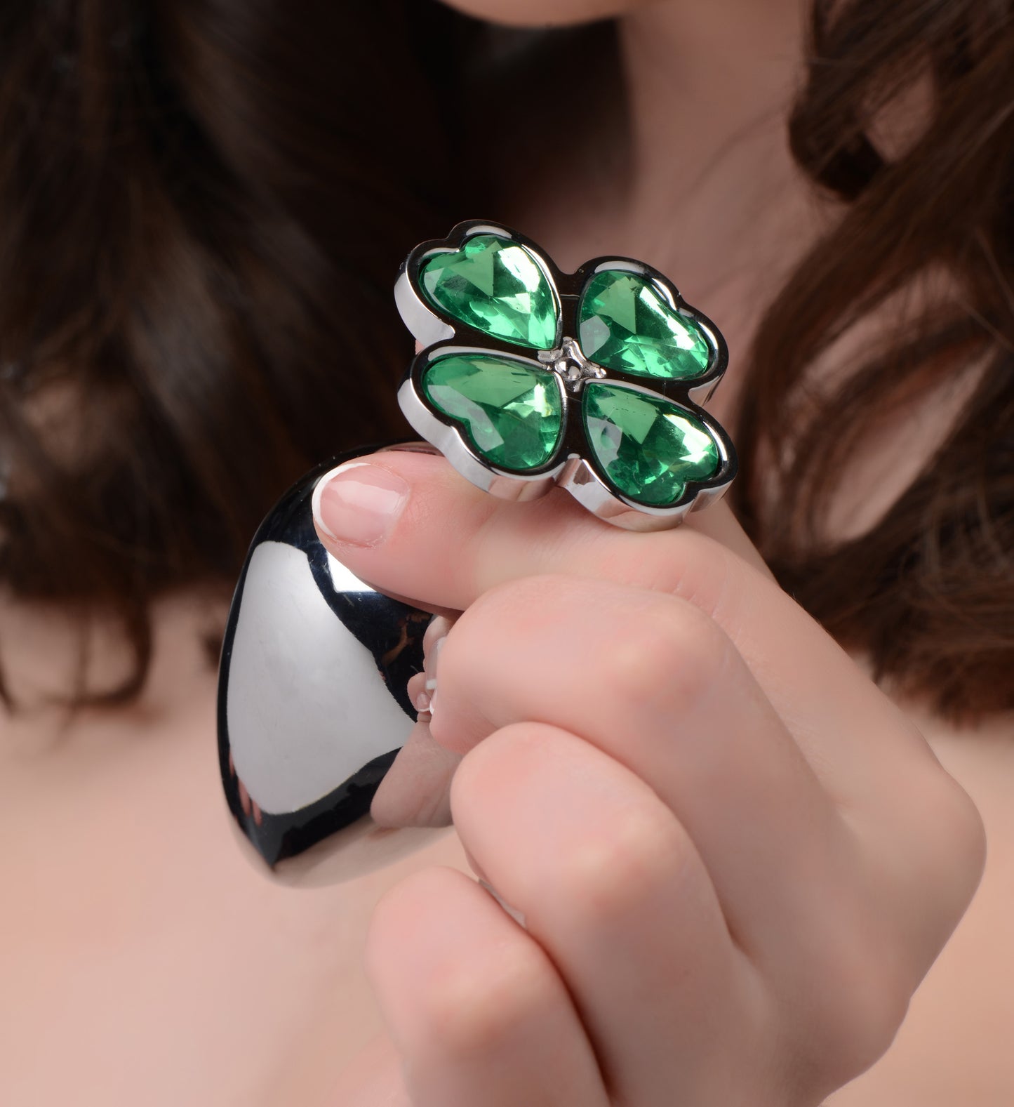 Lucky Clover Gem Anal Plug